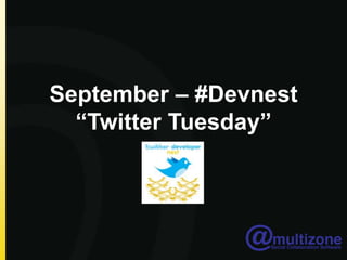 September – #Devnest “Twitter Tuesday” 