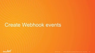 Create Webhook events
 