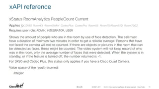 Webex Devices xAPI - DEVNET_2071 - Cisco Live - San Diego 2019 | PDF