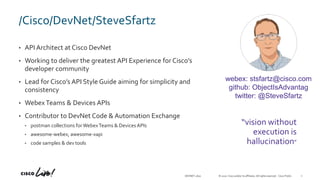 Webex APIs for Administrators - CL20B - DEVNET-2610 | PPTX
