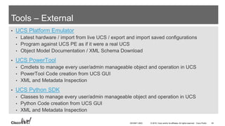 Ucs Datatemplate UCS Management APIs A Technical Deep Dive | PPTX