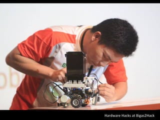 Hardware	
  Hacks	
  at	
  Bigas2Hack	
  
 