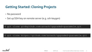 Intro to Git Devnet-1080 Cisco Live 2018 | PPTX