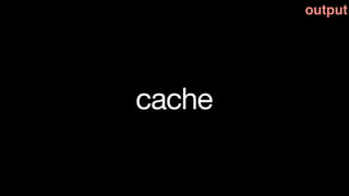 output




cache
 