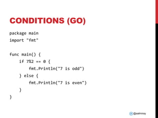 Go Java, Go! | PPTX