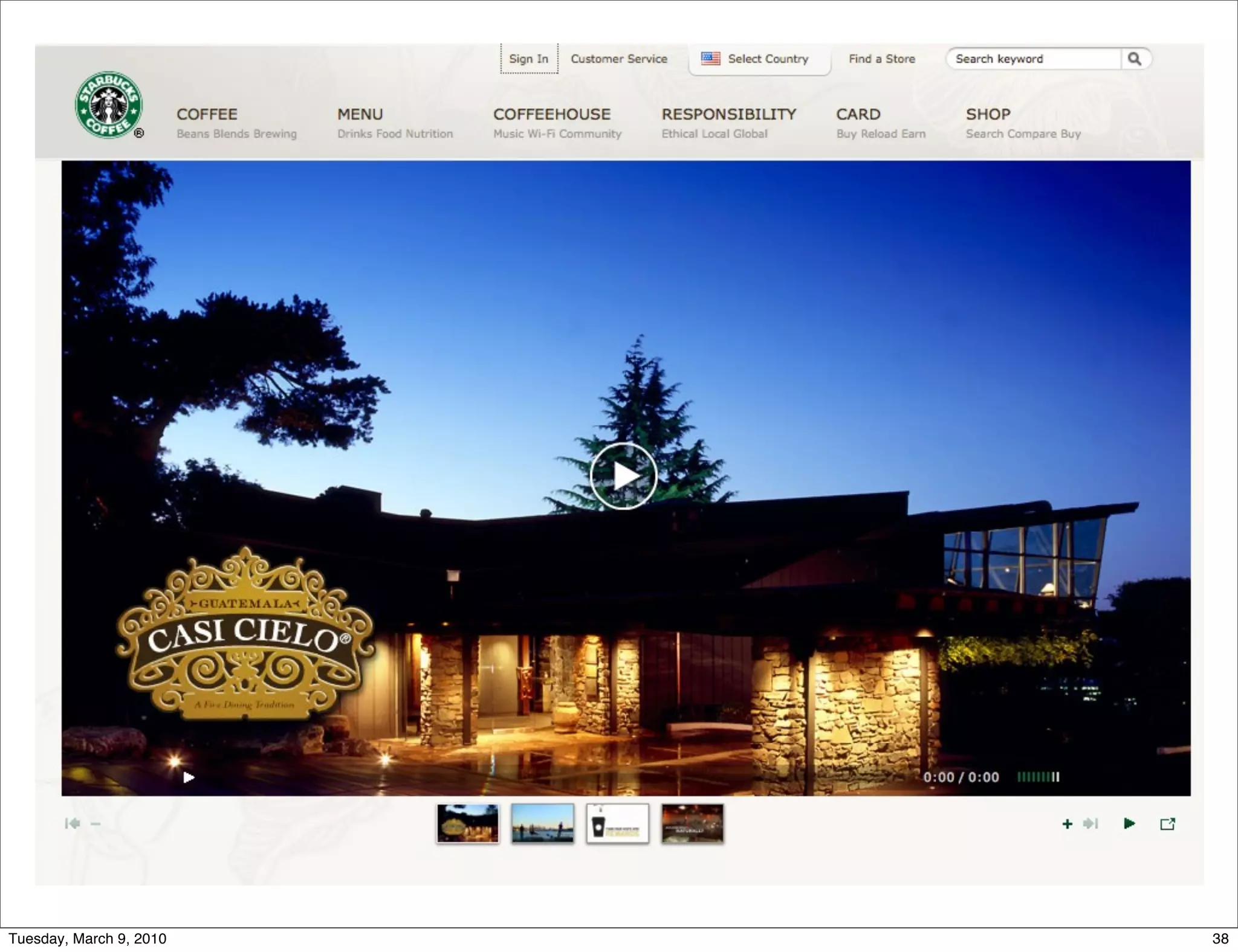 Tuesday, March 9, 2010   38
 