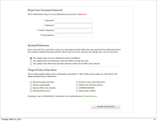 Tuesday, March 9, 2010   41
 