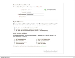 Tuesday, March 9, 2010   45
 