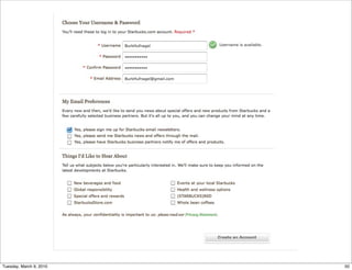 Tuesday, March 9, 2010   50
 