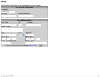 Tuesday, March 9, 2010   59
 