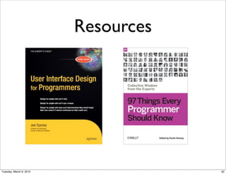 Resources




Tuesday, March 9, 2010               92
 