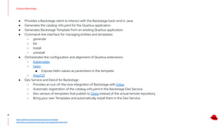 Backstage Software Templates for Java Developers | PDF