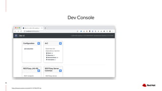 19
https://www.youtube.com/watch?v=A7AbQ79-bjc
Dev Console
 