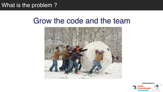 What is the problem ?What is the problem ?
@betoSalazar
Grow the code and the team
 