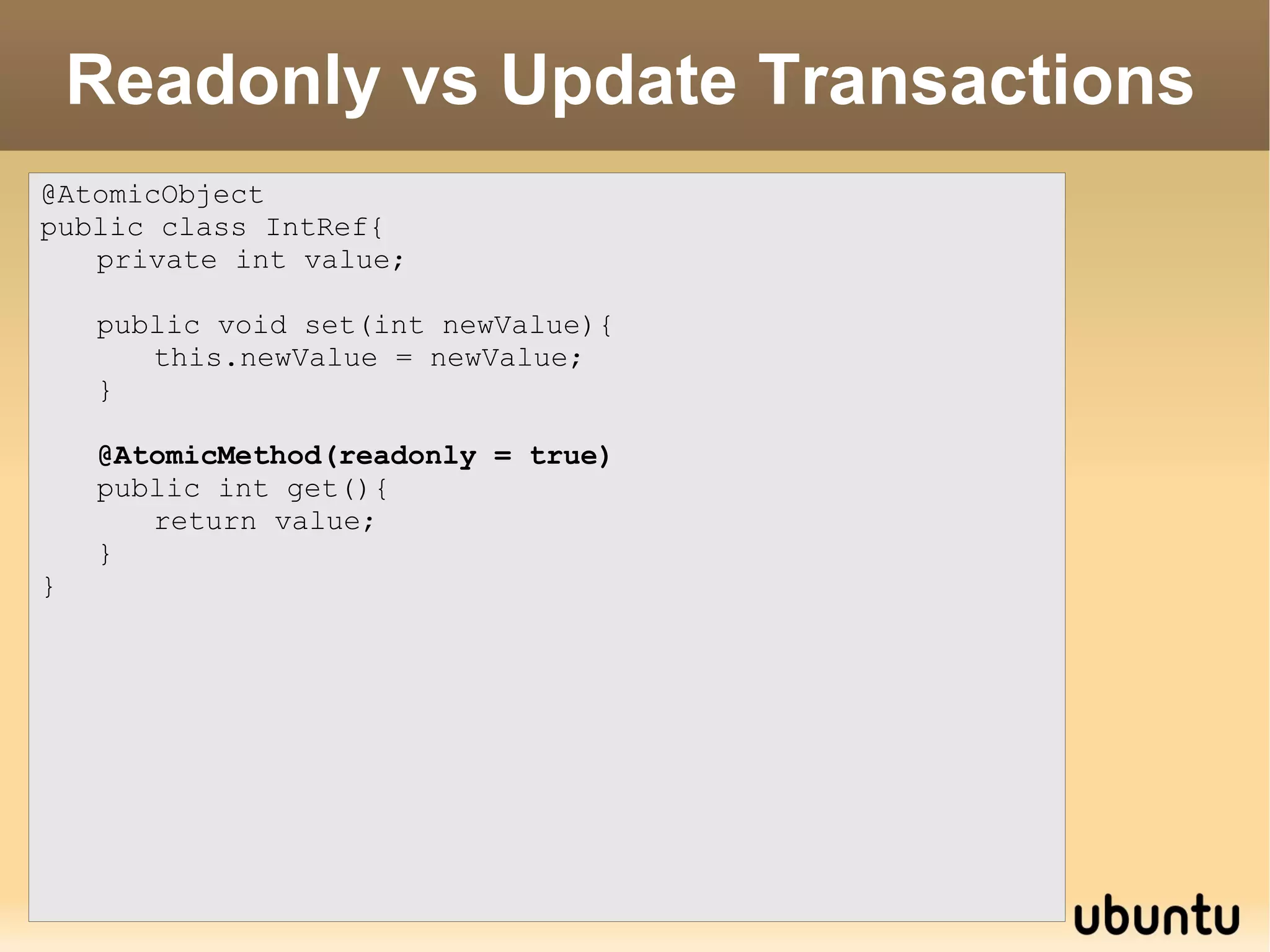 Could concurrency control be just as easy as gc?  