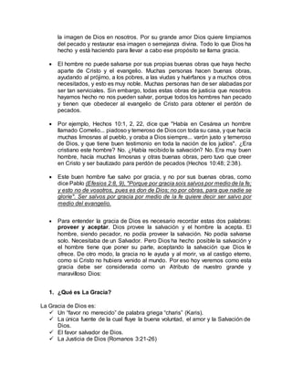 Devocional la gracia de dios | DOCX