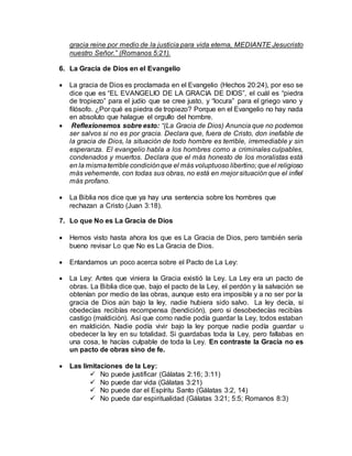 Devocional la gracia de dios | DOCX
