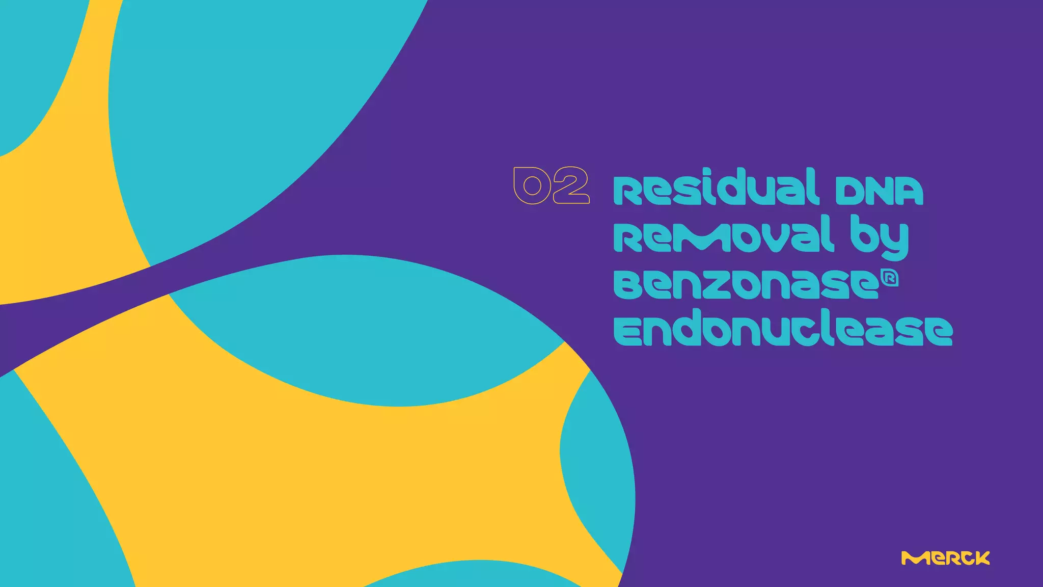 Residual DNA
Removal by
Benzonase®
Endonuclease
 