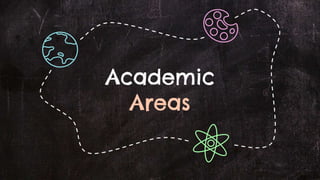 Academic
Areas
 