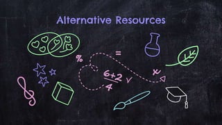 Alternative Resources
 