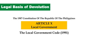 Devolution & Decentralization | PDF
