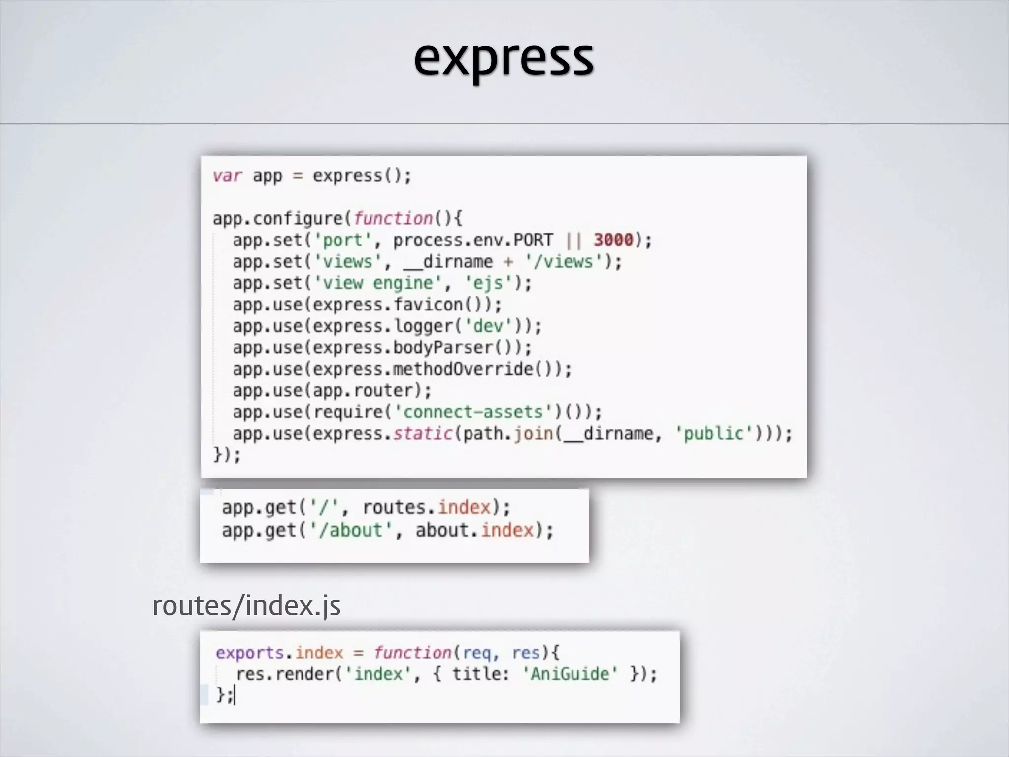 express




routes/index.js
 