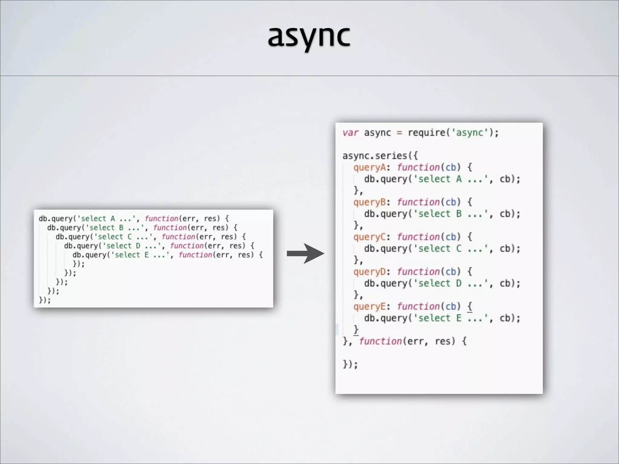async
 