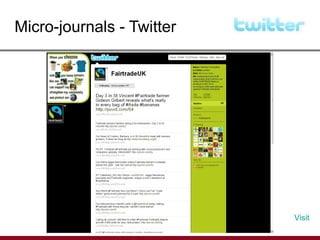 Micro-journals - Twitter Visit 
