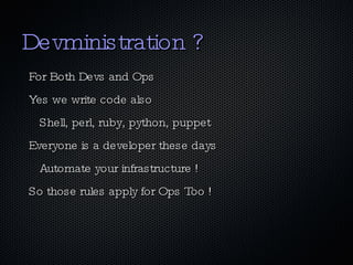 Alternative Titles Grumpy old Sysadmin  