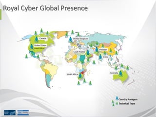 Royal Cyber Global Presence
 