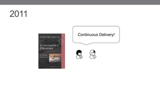 2011
Continuous Delivery!
 