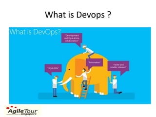What is Devops ?
 
