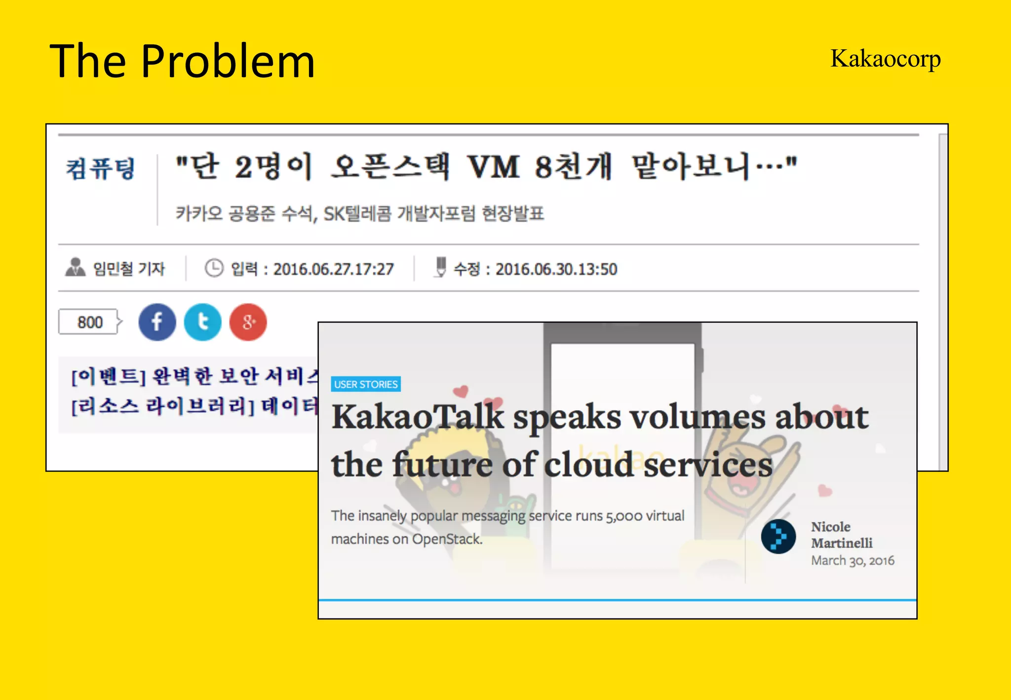 KakaocorpThe	Problem
 