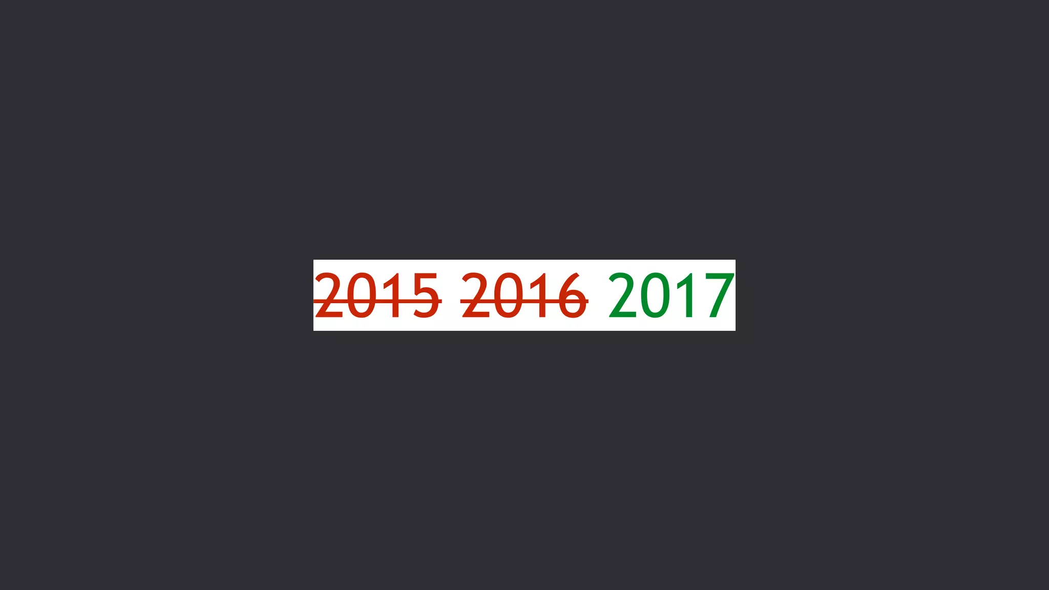 2015 2016 2017
 