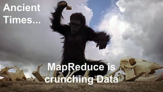 © 2017 Mesosphere, Inc. All Rights Reserved. 24
MapReduce is
crunching Data
Ancient
Times...
 