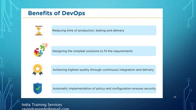 Dev ops by Ravindra Pande | PPT