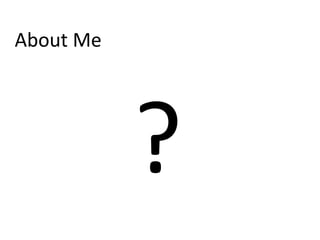 Release Build
Test Deploy
About Me
 