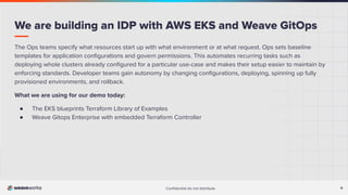 Building internal developer platform with EKS and GitOps | PDF