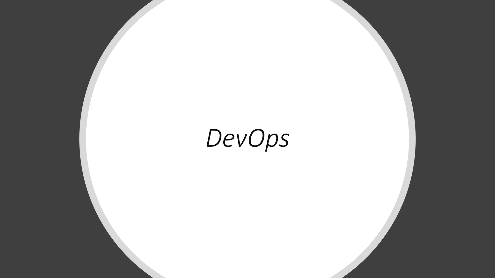 DevOps
 