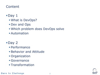 Introduction to DevSecOps. An intuitiv approach | PDF