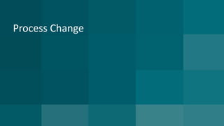 Process Change 
 