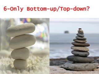 6-Only Bottom-up/Top-down?
 