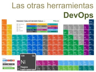 Las otras herramientas
DevOps
 
