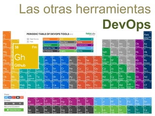 Las otras herramientas
DevOps
 