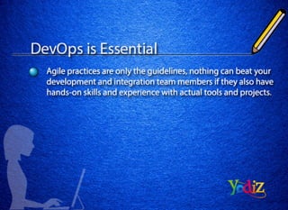 Devops Introduction for an Agile Team