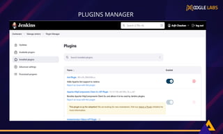 PLUGINS MANAGER
 