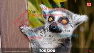 ToolzooCarsten Hoffmann | @Morl99 @DBSystel @DevOps_DB 12
 