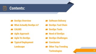 DevOps - Overview - One of the Top Trends in IT Industry | PPT