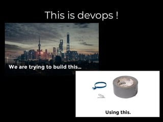 This is devops !
 