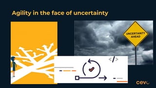 Agility in the face of uncertainty
 